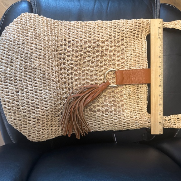 Laggo Raffia Shoulder Bag - Picture 5 of 12